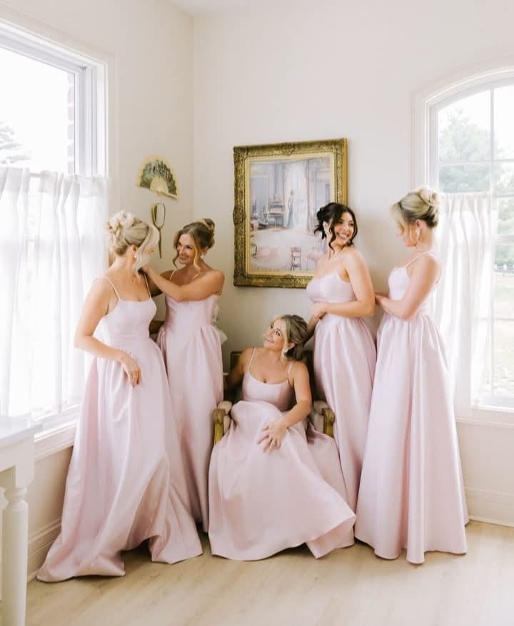 light pink dresses